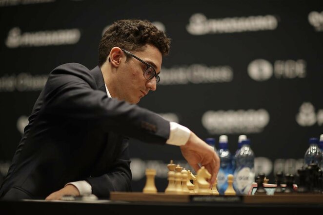 Magnusas Carlsenas prieš Fabiano Caruaną | Scanpix nuotr.