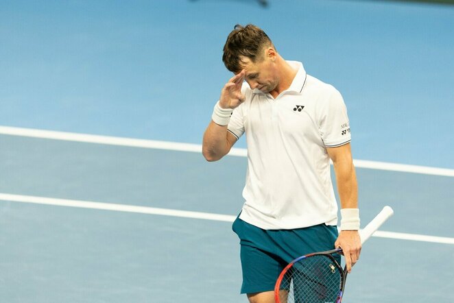 Ričardas Berankis prieš Sabą Purtseladzę | Sauliaus Čirbos nuotr.