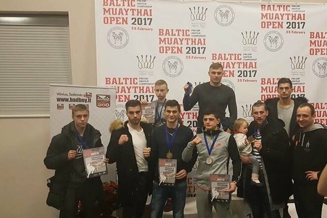 „Sparta Gym“ komanda Baltijos muaythai čempionate | Organizatorių nuotr.