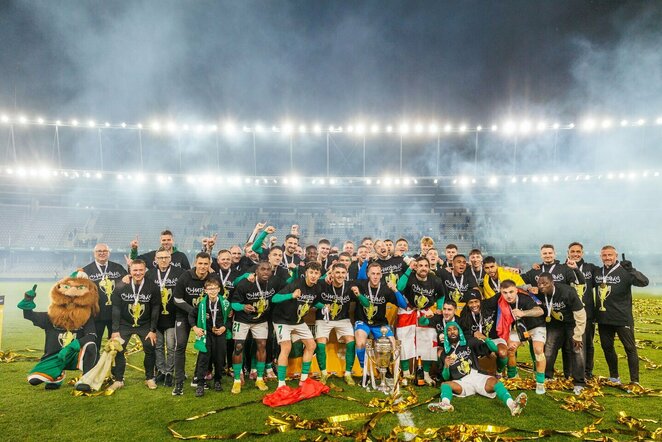 „Kauno Žalgirio“ triumfas „A lygoje“ | Eriko Ovčarenko / BNS foto nuotr.