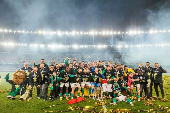 „Kauno Žalgirio“ triumfas „A lygoje“ | Eriko Ovčarenko / BNS foto nuotr.