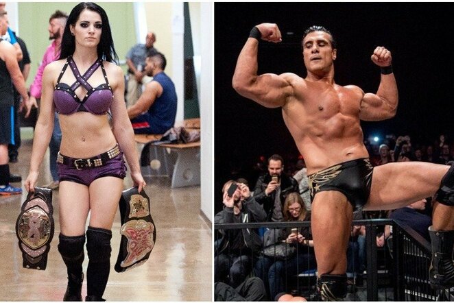 „Paige“ ir „Alberto del Rio“ | Instagram.com nuotr
