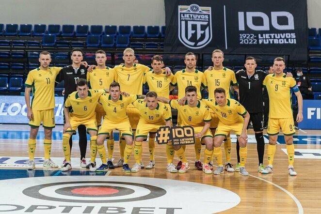 Lietuvos futsalo rinktinė | lff.lt nuotr.