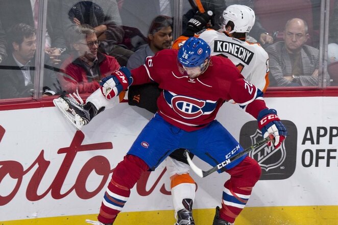 „Canadiens“ - „Flyers“ rungtynių akimirka | Scanpix nuotr.