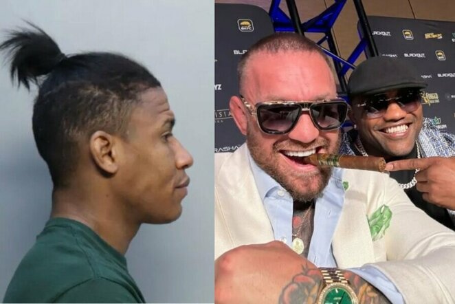 Alberto Blasas, Conoras McGregoras ir Yoelis Romero | Instagram.com nuotr