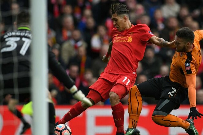 „Liverpool“ – „Wolves“ rungtynių akimirka | Scanpix nuotr.