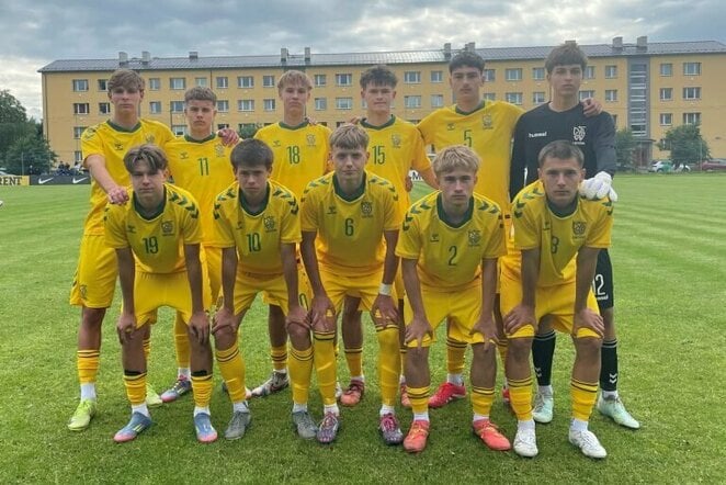 Lietuvos U-17 futbolo rinktinė | lff.lt nuotr.