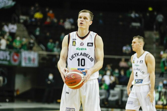 „Žalgiris“ – „Lietkabelis“ rungtynių akimirka | Teodoro Biliūno / BNS foto nuotr.