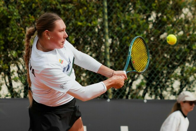 Andrė Lukošiūtė (Federacao Portuguesa de Tenis nuotr.) | Organizatorių nuotr.