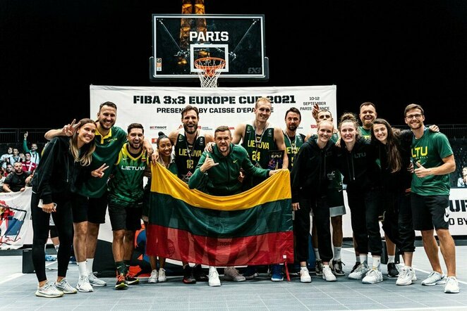 Lietuvos vyrų 3x3 krepšinio rinktinė | FIBA nuotr.