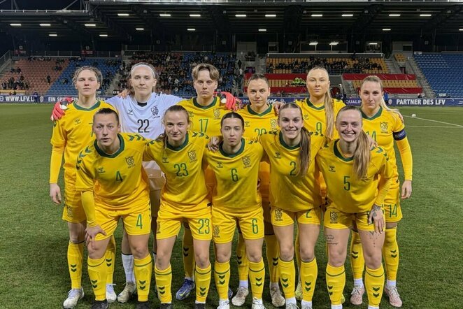 Lietuvos moterų futbolo rinktinė | lff.lt nuotr.