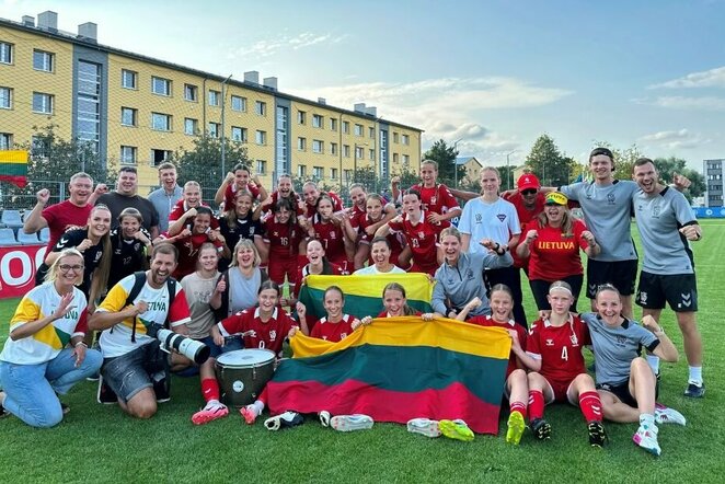 Lietuvos WU-15 futbolo rinktinė | lff.lt nuotr.