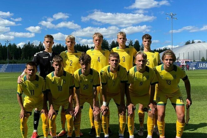 Lietuvos U-17 futbolo rinktinė | lff.lt nuotr.