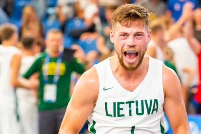 Lietuvos 3x3 krepšinio rinktinė Europos žaidynėse | Kipro Štreimikio nuotr.