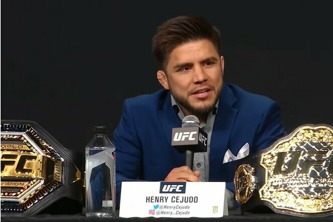 Henry Cejudo | „Twitter“ nuotr.