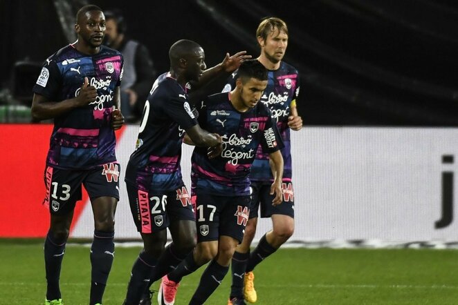 „Saint-Etienne“ – „Bordeaux“ rungtynių akimirka | Scanpix nuotr.