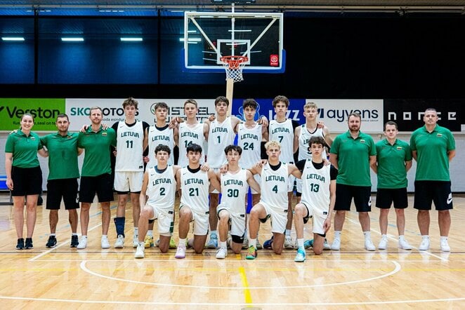 Lietuvos U-16 krepšinio rinktinė | Organizatorių nuotr.