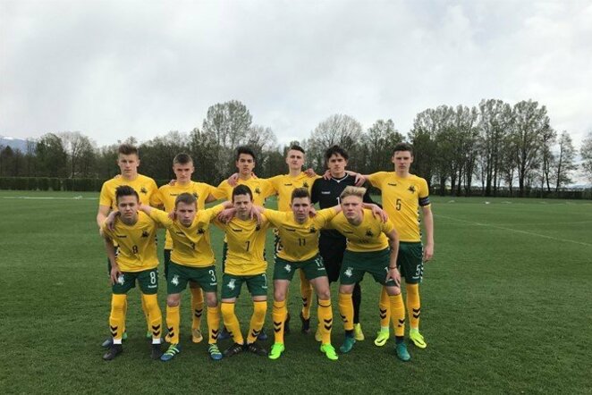 Lietuvos U-16 jaunimo rinktinė | lff.lt nuotr.