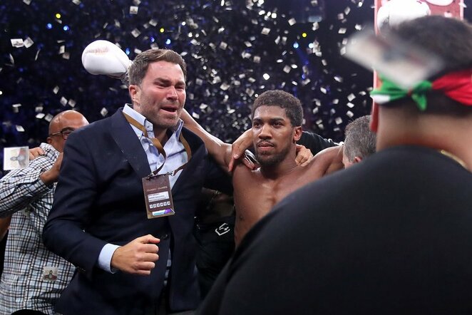 Eddie Hearnas ir Anthony Joshua | Scanpix nuotr.