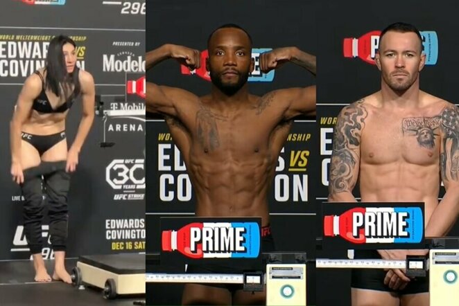 „UFC 296“ svėrimai | „Stop“ kadras