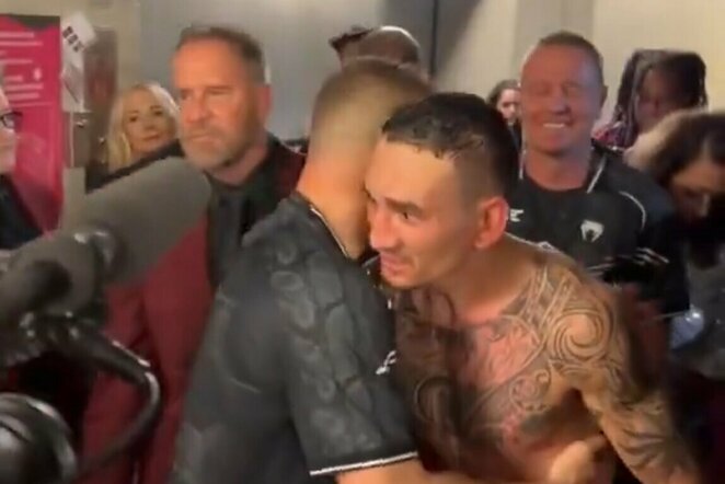 Justinas Gaethje ir Maxas Holloway | „Stop“ kadras
