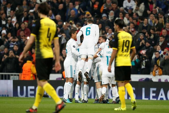 UEFA Čempionų lyga: Madrido „Real“ - Dortmundo „Borussia“ (2017.12.06) | Scanpix nuotr.