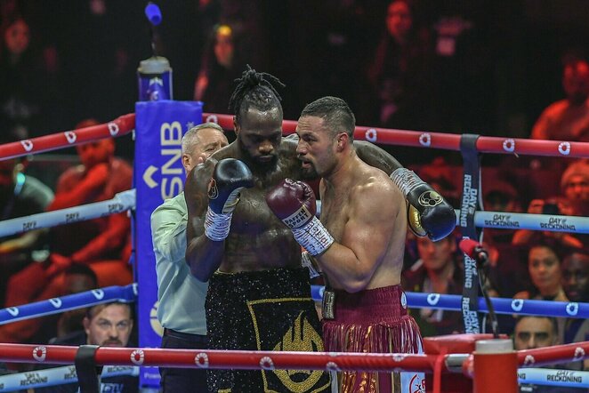 Deontay Wilderis ir Josephas Parkeris | Scanpix nuotr.