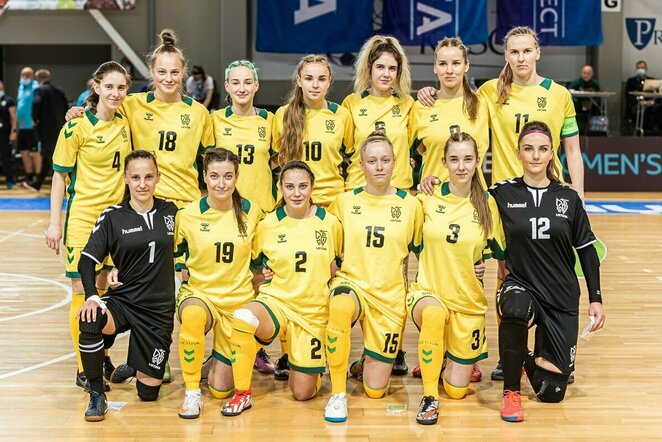 Lietuvos moterų futsal rinktinė | lff.lt nuotr.