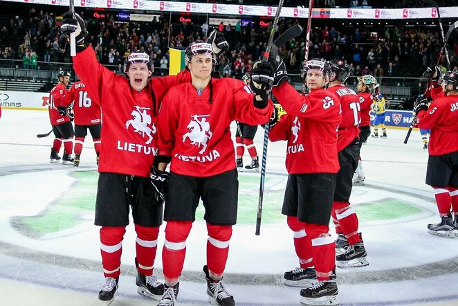 Artūras Katulis, Emilijus Krakauskas ir Rolandas Aliukonis | hockey.lt nuotr.