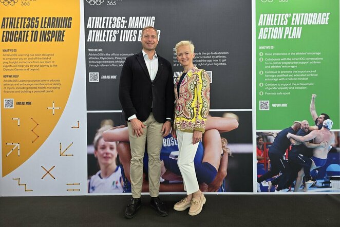 LTOK atstovai Tarptautiniame sportininkų forume Lozanoje pasisėmė įkvėpimo | Organizatorių nuotr.