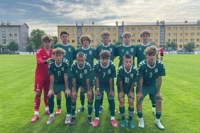 Lietuvos U-14 futbolo rinktinė | lff.lt nuotr.