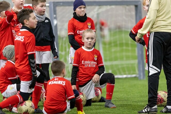 “Benfica“ stovykla Vilniuje | Organizatorių nuotr.