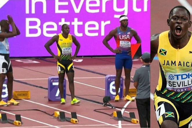 Vyrų 100 m bėgimo finalas | „Scanpix“ ir instagram.com nuotr.