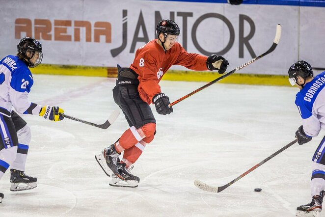 Lietuvių ir estų rungtynės | hockey.lt nuotr.