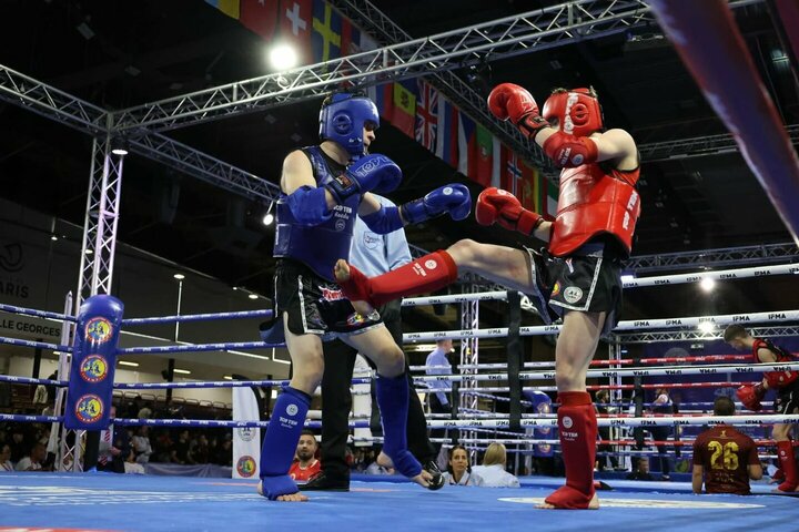 Muaythai kovotojai varžybose