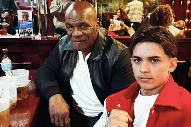 Arturo Gatti jaunesnysis (dešinėje) | Instagram.com nuotr