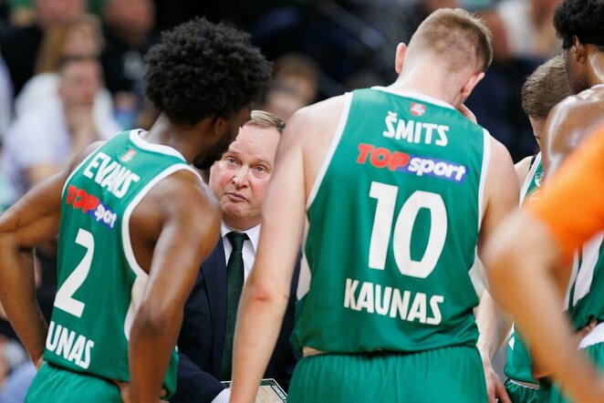 „Žalgiris“ – ALBA rungtynių akimirka | Eriko Ovčarenko / BNS foto nuotr.