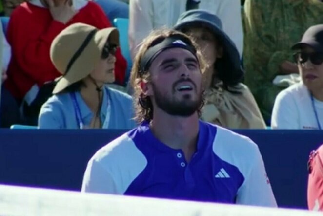 Stefanos Tsitsipas | „Stop“ kadras