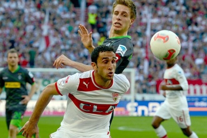 „Stuttgart“ – „Monchengladbach“ rungtynių akimirka | AP/Scanpix nuotr.