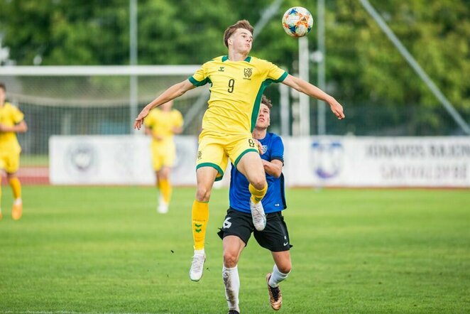 Lietuvos U-17 rinktinės rungtynių akimirka | lff.lt nuotr.