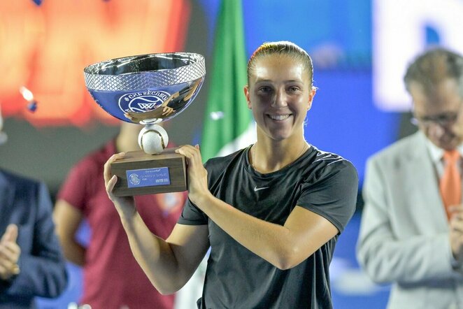Diane Parry prieš Elisę Mertens | EPA nuotr.
