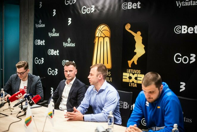 Kaune pristatyta naujai kuriama Lietuvos 3x3 krepšinio lyga | Organizatorių nuotr.