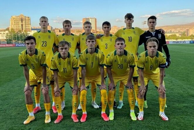 Lietuvos U-19 rinktinė | lff.lt nuotr.