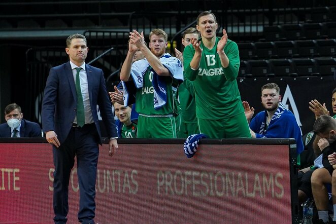 „Žalgiris“ – CSKA rungtynių akimirka | Sportas.lt/Tito Pacausko nuotr.