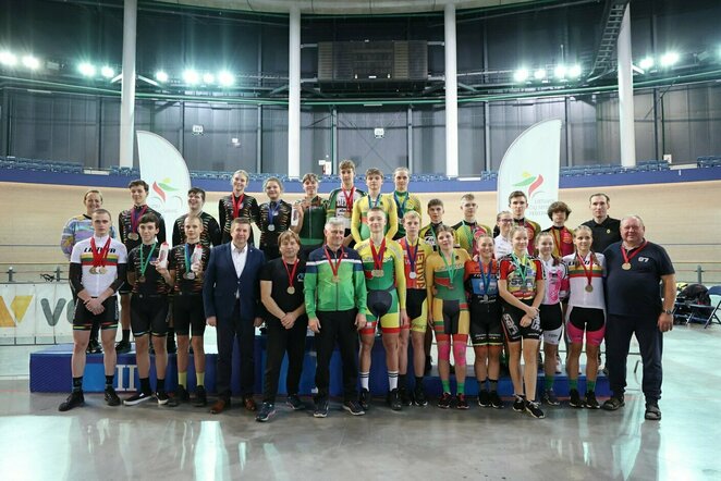 Čempionate Panevėžyje lenktyniavo jaunieji Lietuvos ir Ukrainos dviratininkai l Tomo Gaubio nuotr.