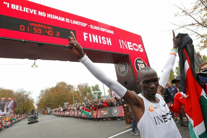Eliudas Kipchoge | Scanpix nuotr.