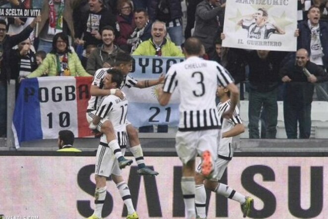 „Juventus“ švenčia įvartį | juventus.com nuotr.