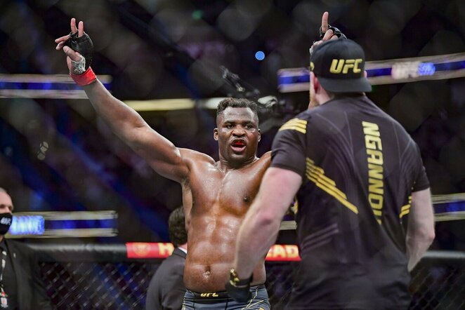 Francisas Ngannou | Scanpix nuotr.