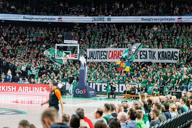 „Žalgiris“ – „Baskonia“ rungtynių akimirka | Eriko Ovčarenko / BNS foto nuotr.