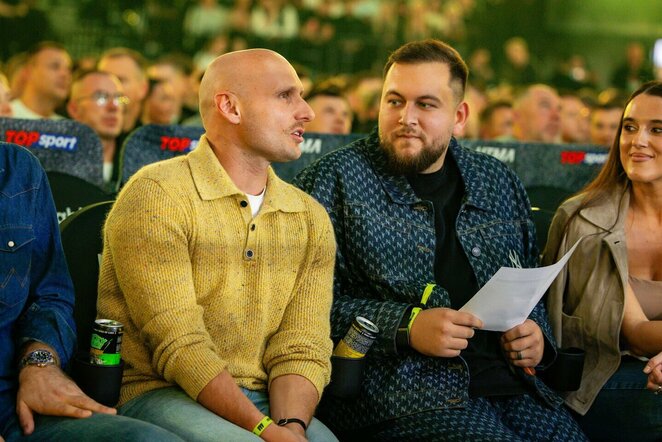 Tomas Okmanas ir Viktoras Gecas | Teodoro Biliūno / BNS foto nuotr.
